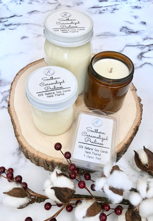 Southern Caramelized Pralines Soy Candle