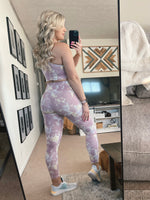 Pink Washed Workout Leggings