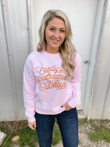 Pink Cowboy Sweatshirt
