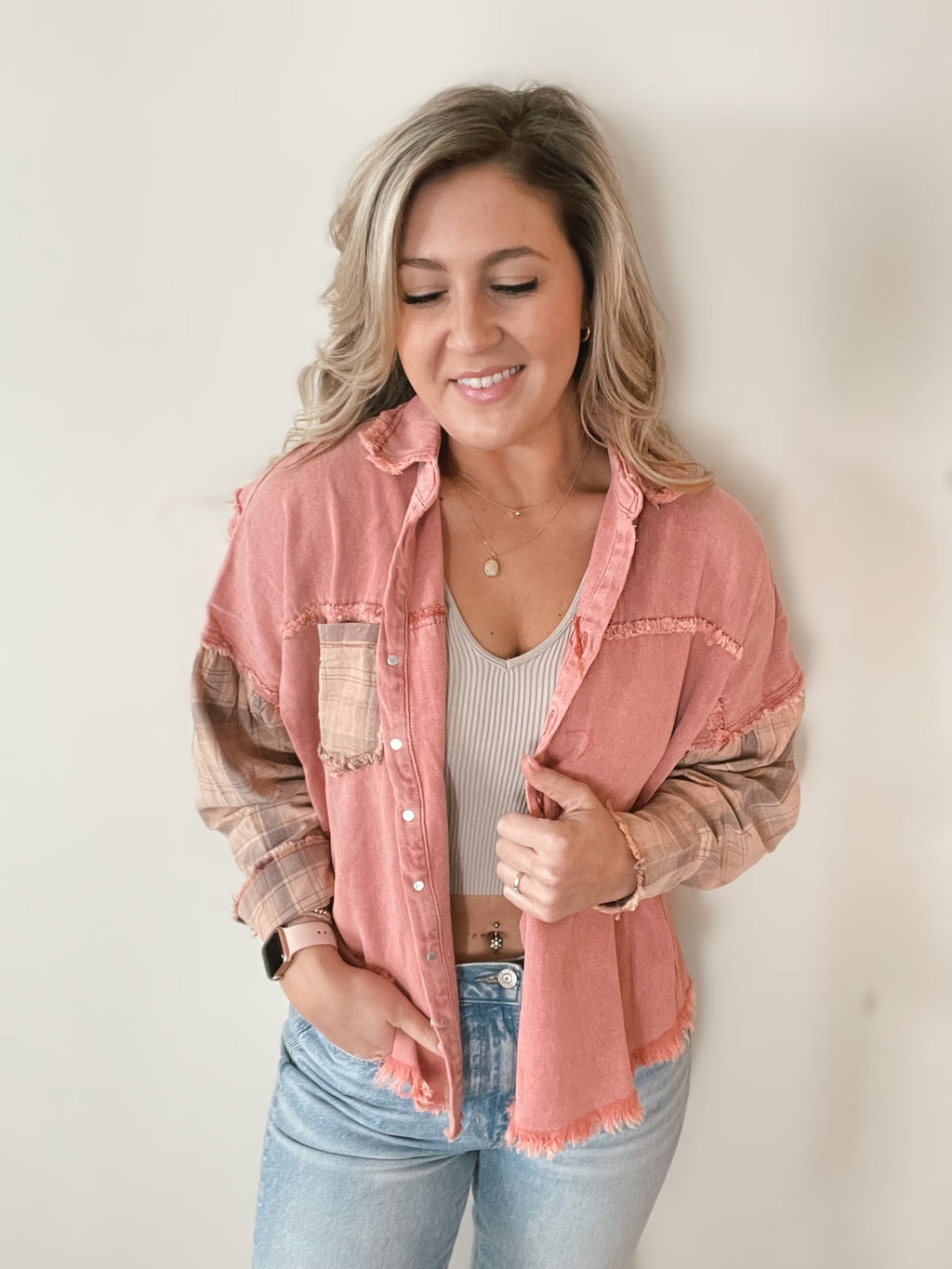 Peach Patch Jacket