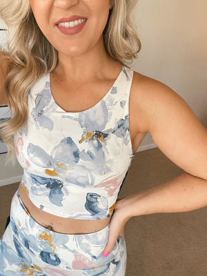 Floral Workout Top